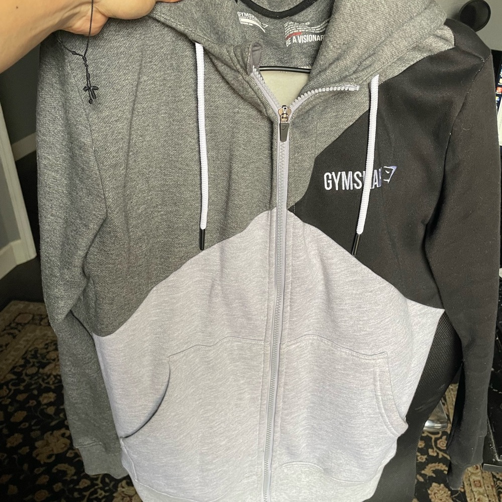 Gymshark zip up hoodie